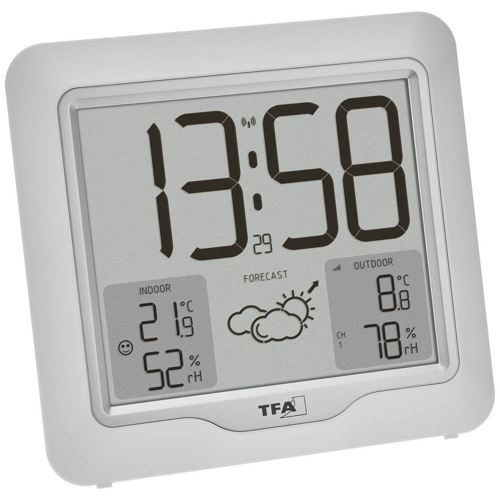 Wetterstation Funk-Wetterstation mit Funkuhr 35.1164.02