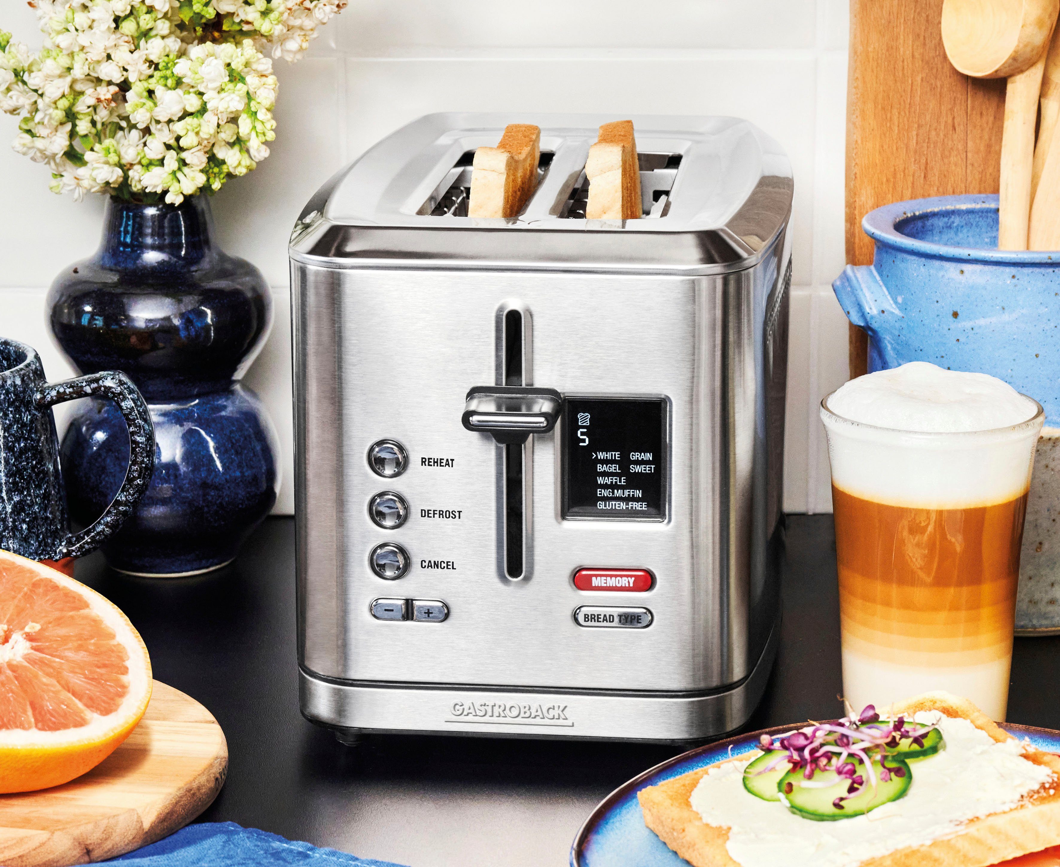 Toaster 42395 Design Toaster Digital 2S