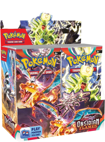 POKÉMON TCG Scarlet & Violet 3 Obsidian Flames - Booster Box