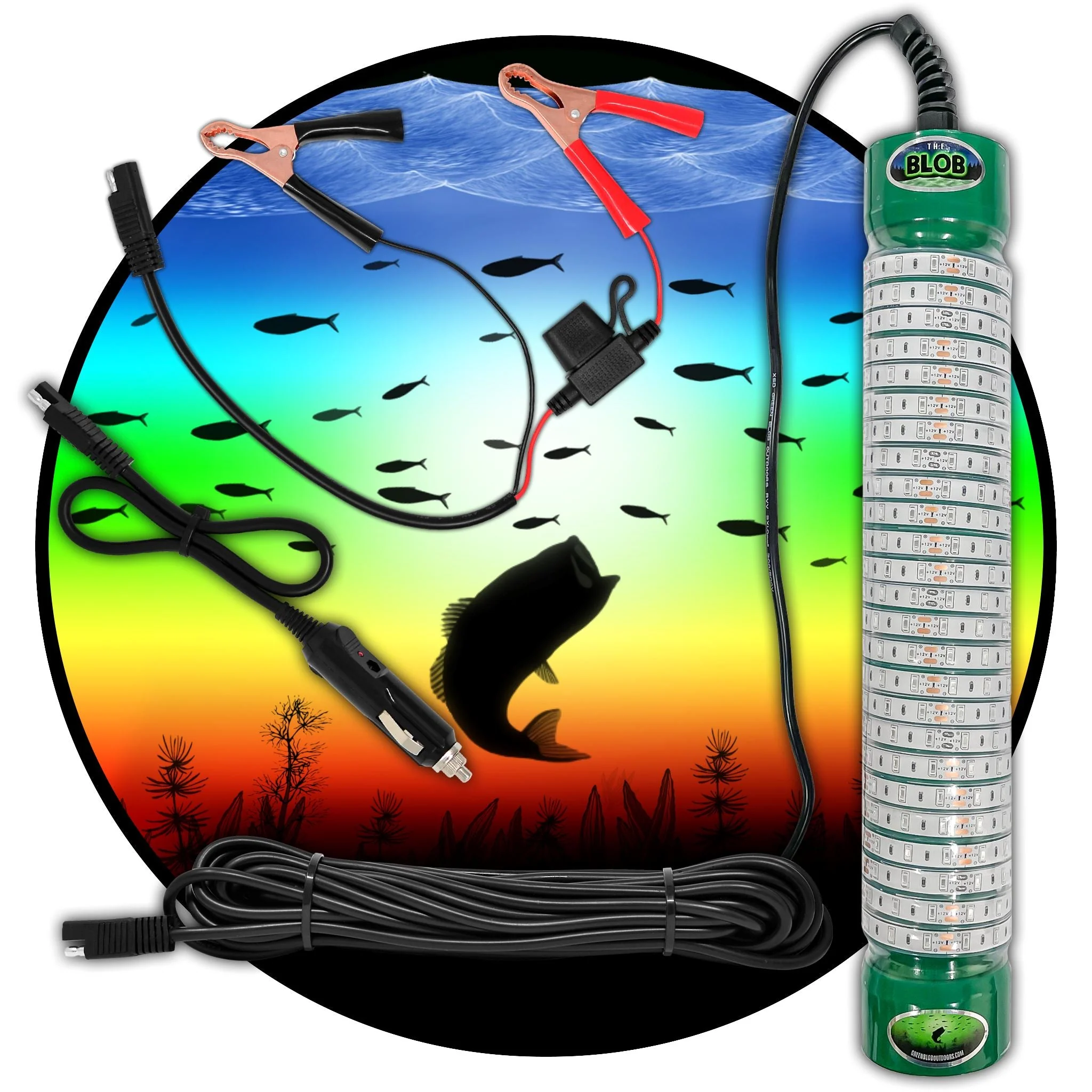 Build Your Blob LED Underwater Fishing Lights