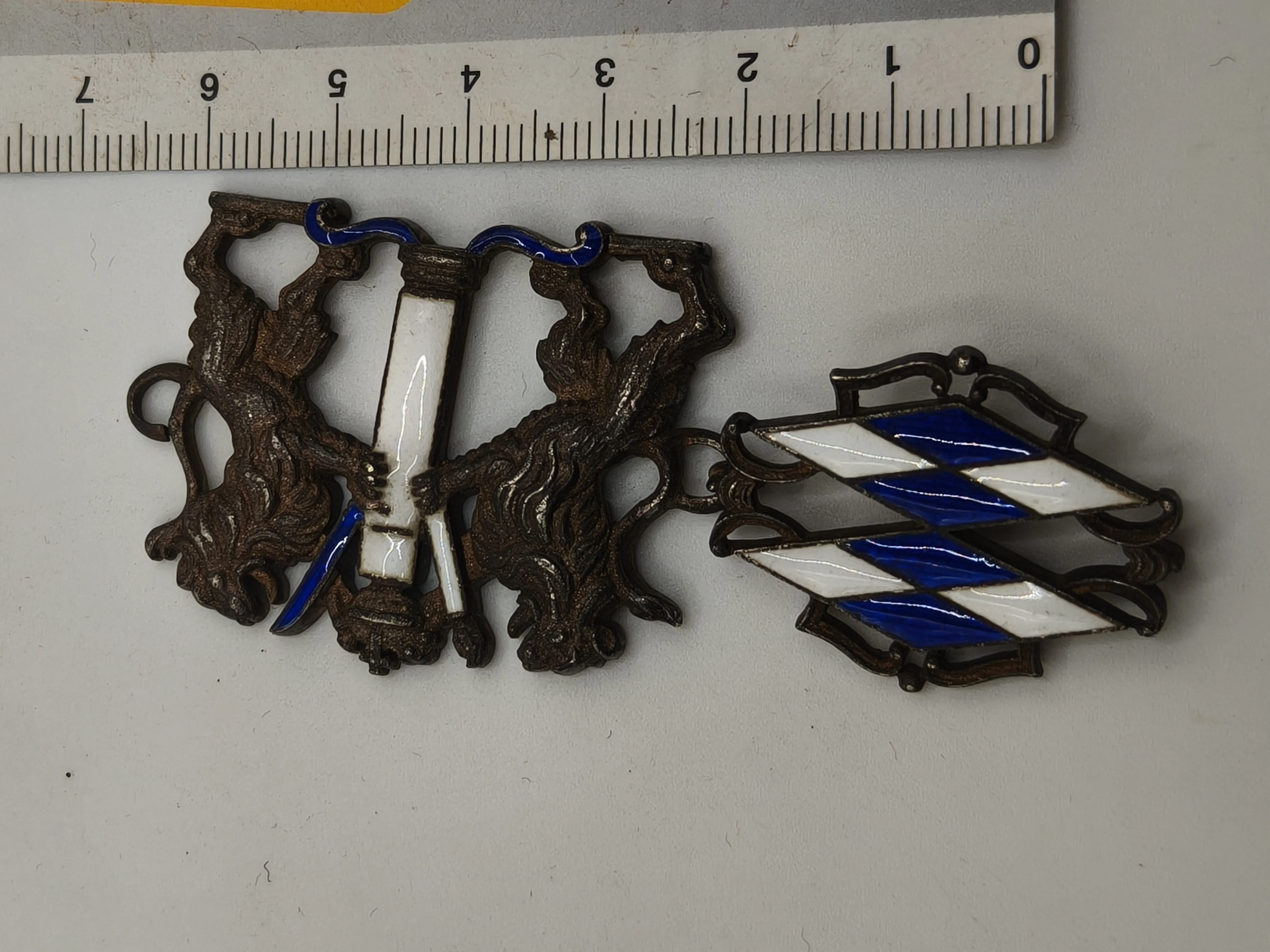 Badge of the Grand Collar of the Bavarian Order. Germany