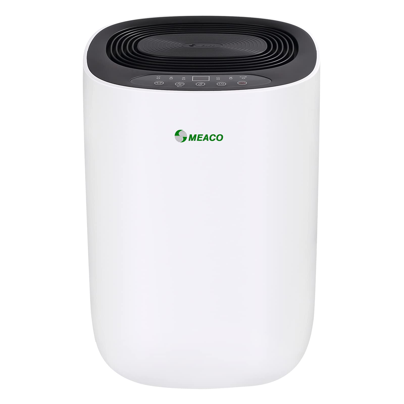 Luftentfeuchter 12 l 165 W 240 V mit 2 Betriebsstufen 35–40 dB Tankvolumen 12 l 25 x 30 x 46,3 cm Schwarz