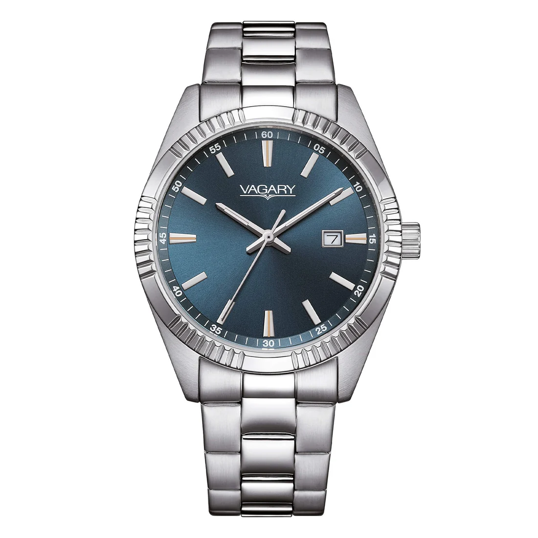 Orologio elegante Vagary by Citizen IB9-115-73 quadrante ottanio