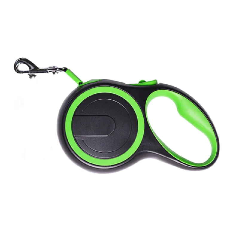 Retractable Dog Walking Leash with Anti-Slip Handle & Brake System