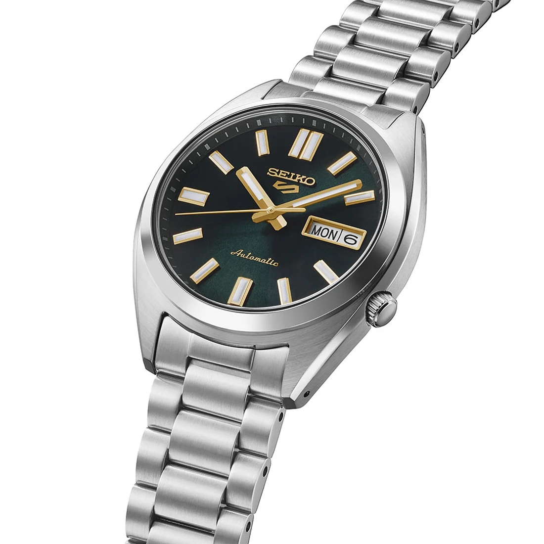 Orologio Seiko 5Sports SRPL57K1 classic series riedizione SNXS verde