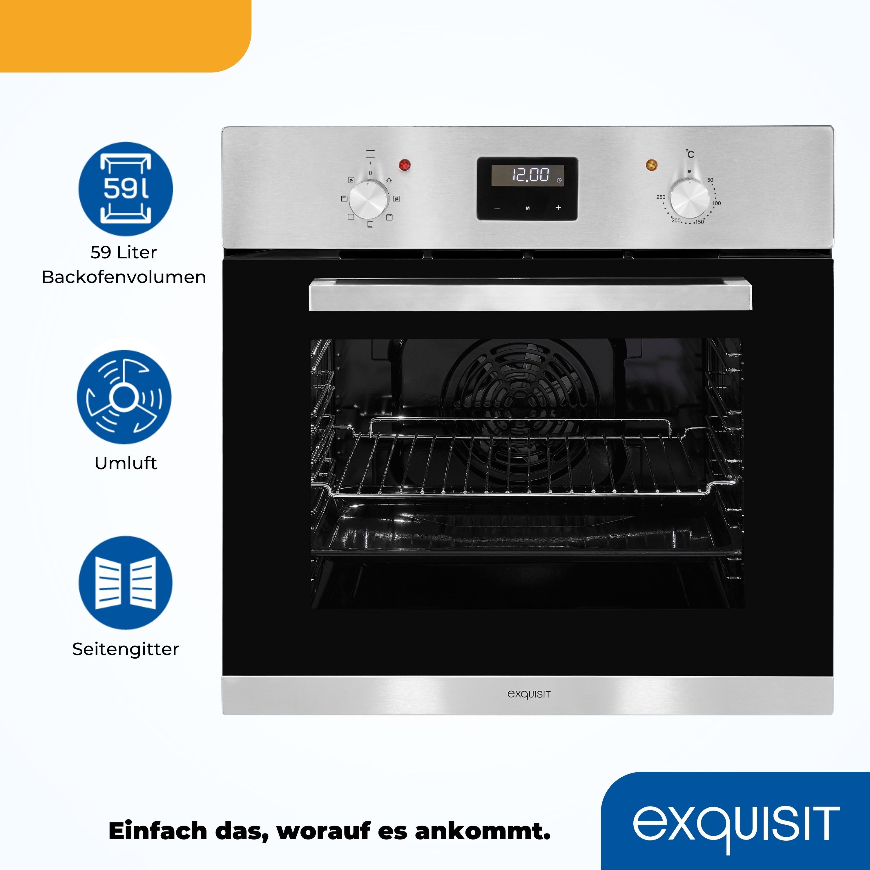 Einbaubackofen EBE 657-2 U