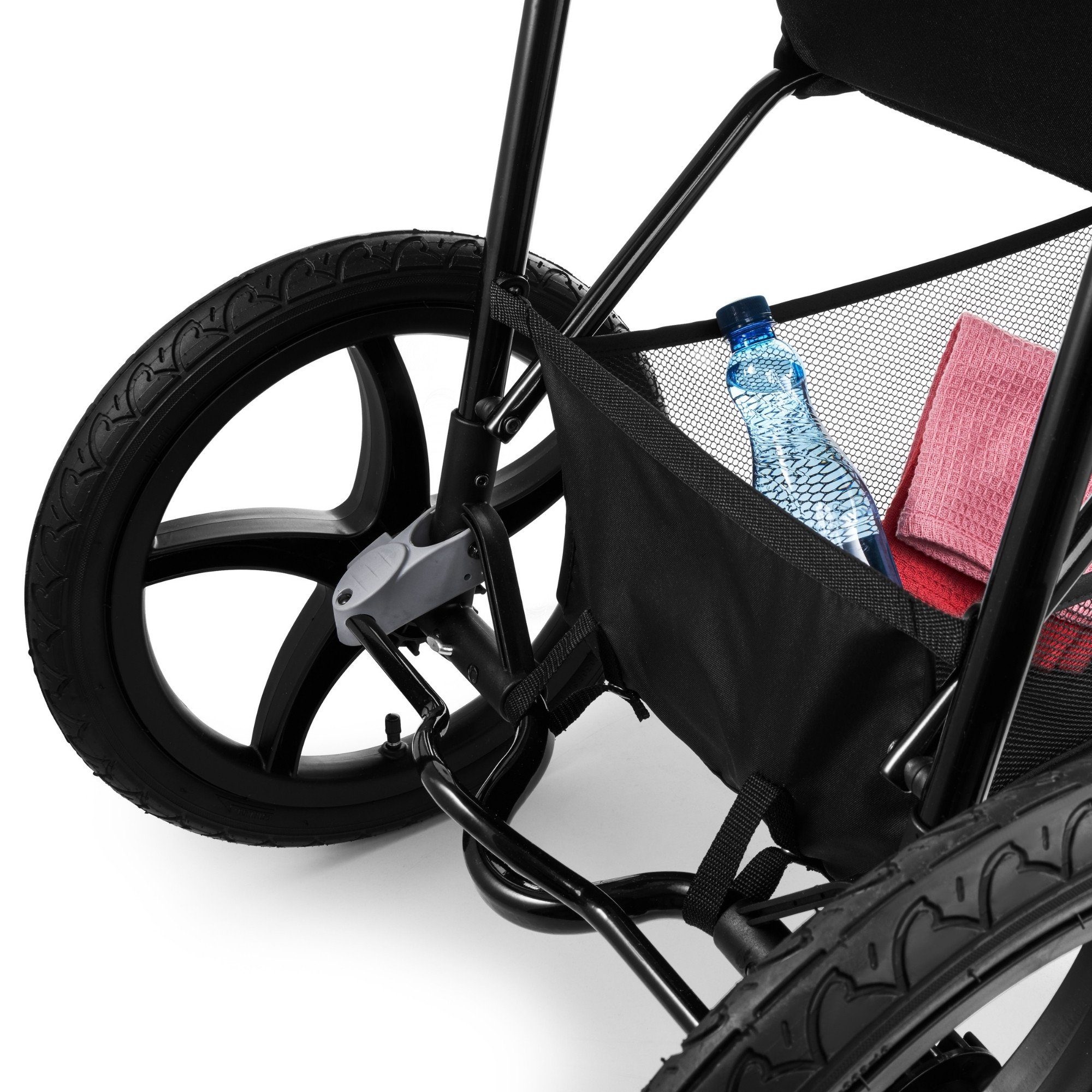 Dreirad-Kinderwagen Jogging-Kinderwagen mit Luftreifen und Verdeck - Modell: MOUNTAIN