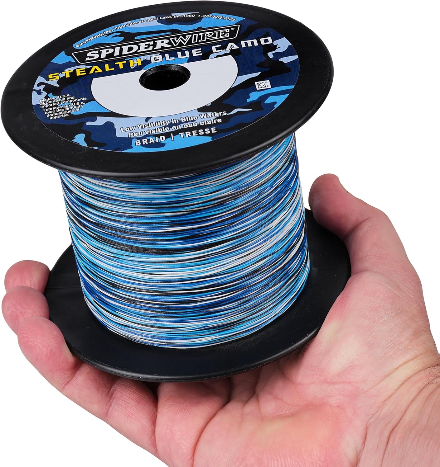 SpiderWire Stealth Braid Superline Angelschnur, Bulk-Spulen