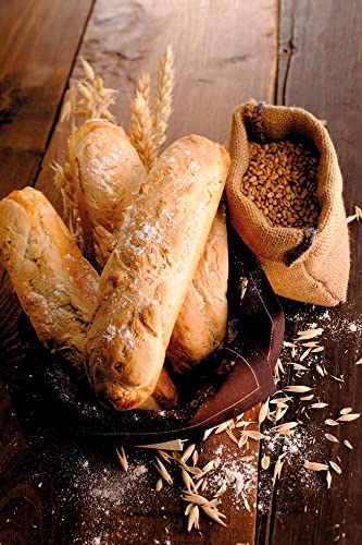 Moulinex OW6101 Home Bread Baguette Macchina del Pane, 1650 W, 1.5 kg, 16 Programmi Automatici, 3 Velocità, Schermo LCD, Macchina per Pane, Pizza, Pasta, Dolci, Marmellate, Ricettario Incluso : Amazon.it: Casa e cucina