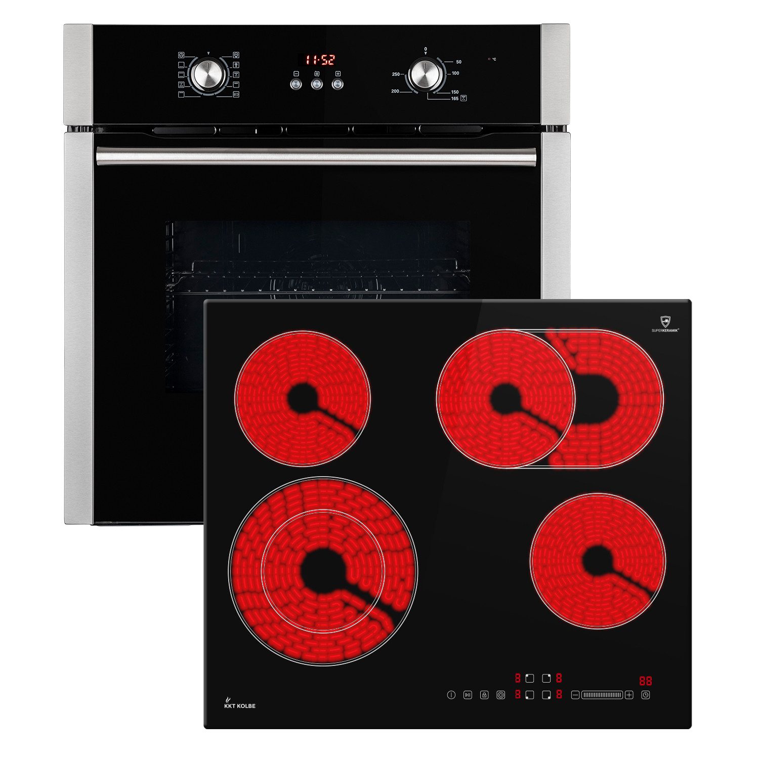 Backofen-Set Backofen und Kochfeld SET8805CH59RL
