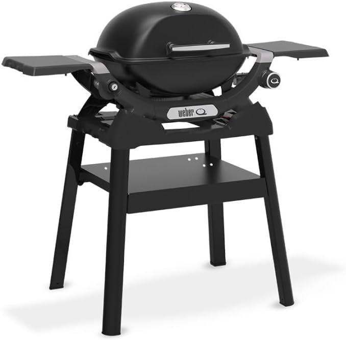 WEBER Gasgrill Q 1200N schwarz mit Standfuß