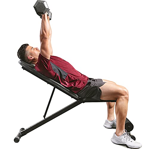 Sunny Health & Fitness Panca regolabile inclinabile/declino   SF BH620038 : Amazon.it: Sport e tempo libero