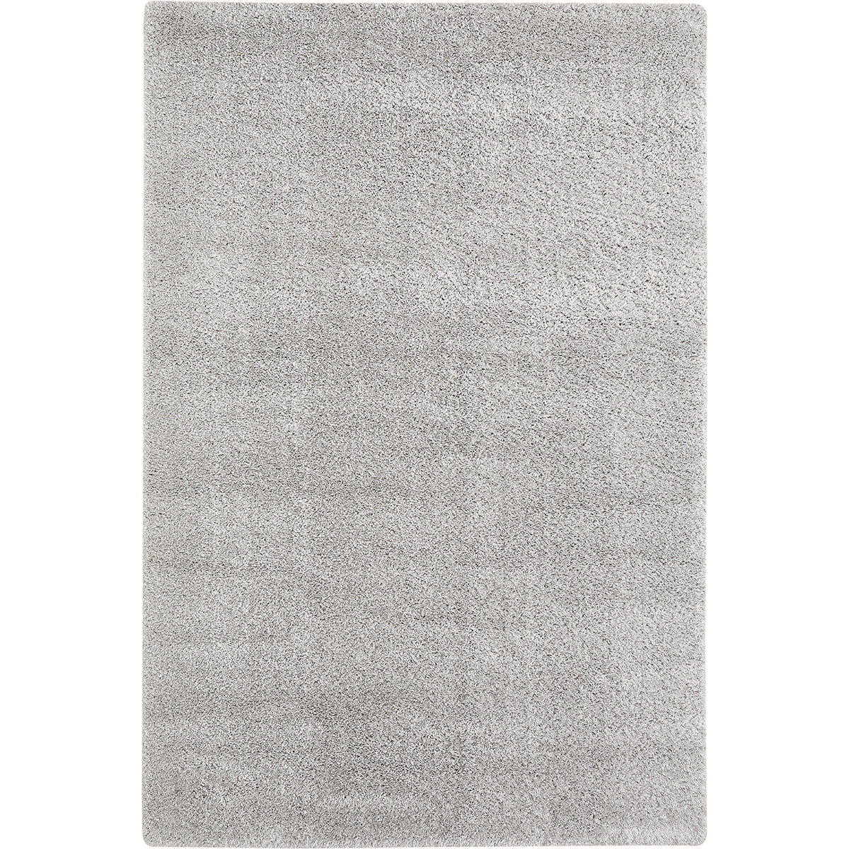 HOMCOM Hochflor Teppich Grau 230 x 160 x 4 cm