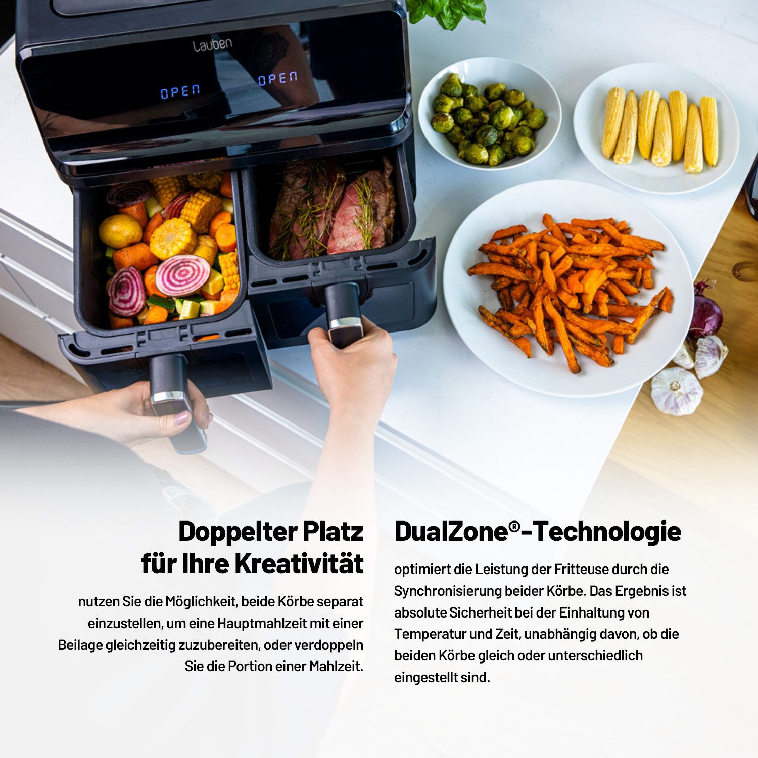 Heißluftfritteuse
