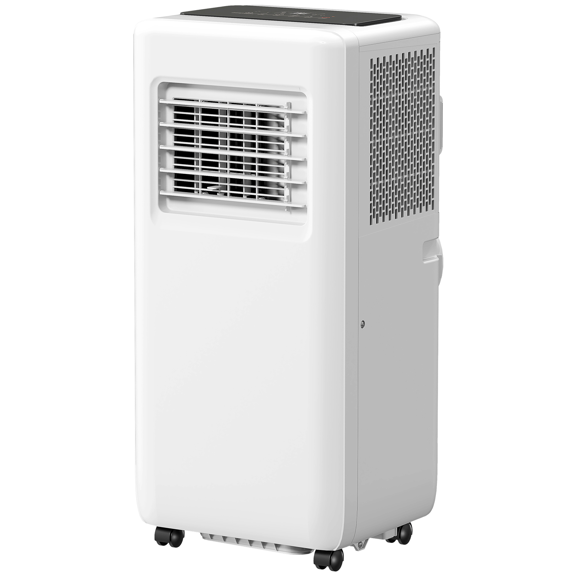 Mobiele Airconditioner, Diverse Instellingen, LED-Display, Timer, Wielen, Wit