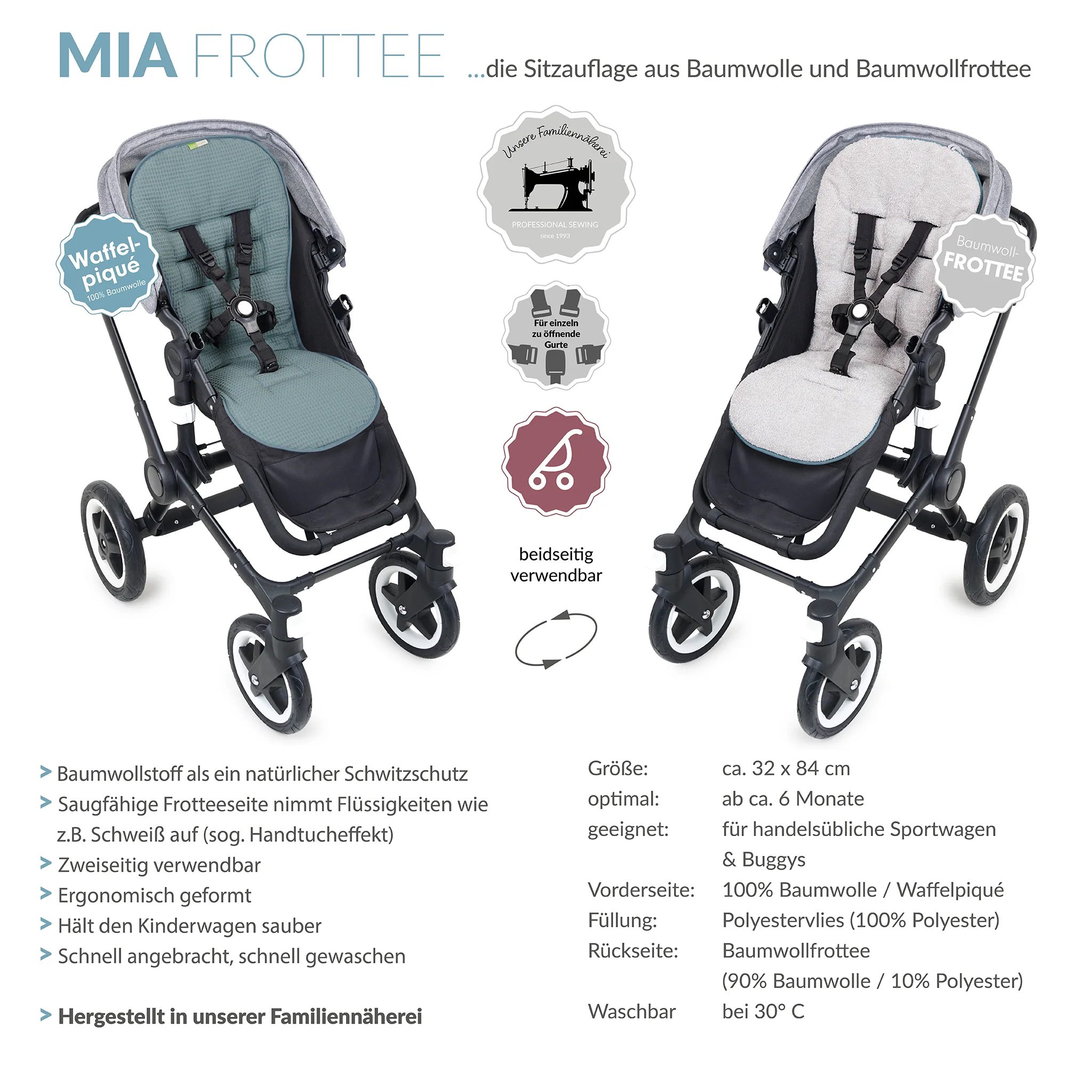 MIA FROTEE die universelle Sitzauflage