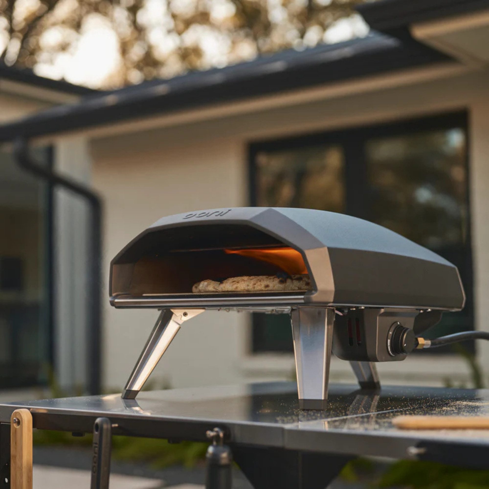 Pizzaofen Ooni Koda 2 Pizzaofen inkl. Wiegemesser