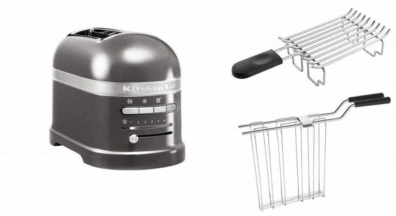 Toaster KitchenAid Paket 1, Toaster + Brötchenaufsatz Artisan 5KMT2204