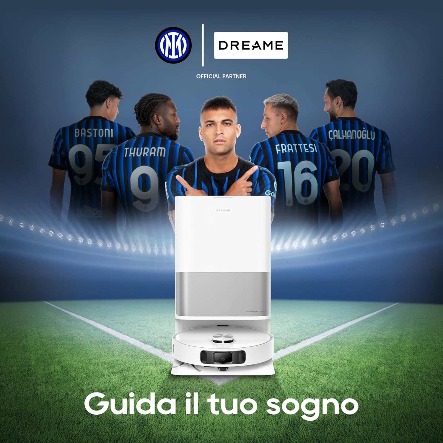 DREAME L10s Ultra Gen 2 Robot Aspirapolvere e Lavapavimenti con MopExtend RoboSwing, Aspirazione 10.000 Pa, Stazione Base Automatica, 32 Livelli di Acqua,Batteria da 240 Min