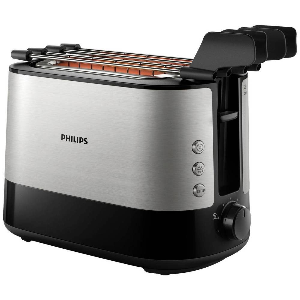 Toaster Philips Viva Collection Toaster, Edelstahl HD2639/90