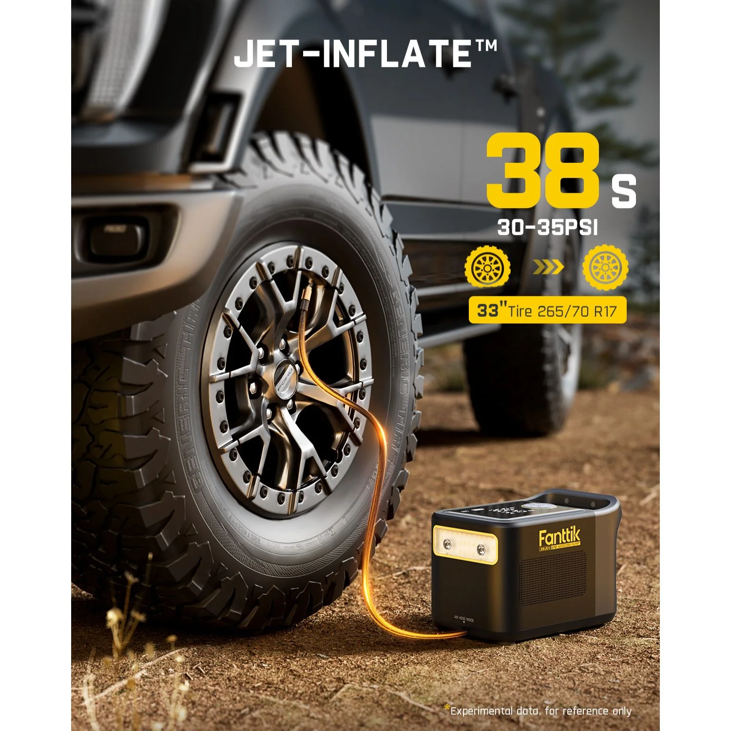 Fanttik X9 Ultra&trade; Tire Inflator and V10 Apex Foldable Car Vacuum