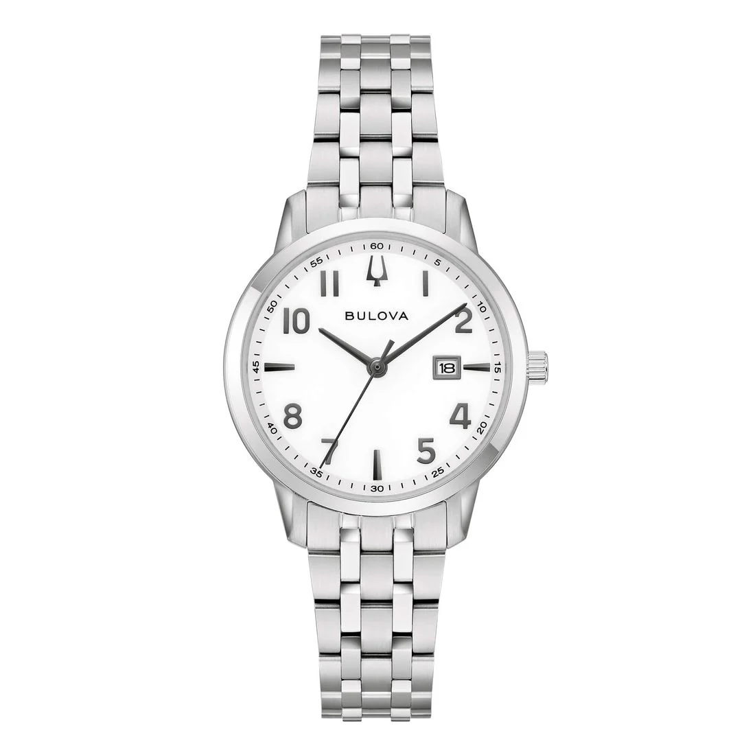 Orologio Bulova 96M174 Classic Lady acciaio quadrante bianco