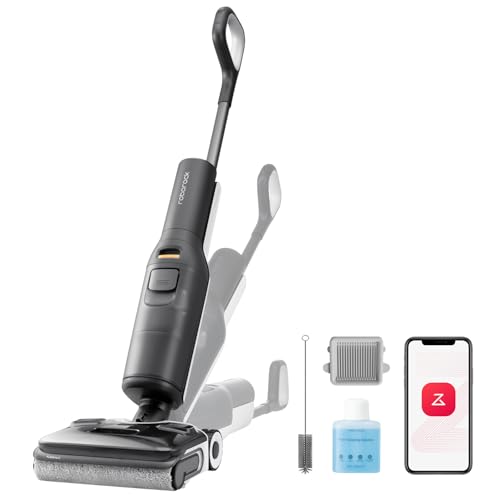 roborock F25 ACE Wet Dry Vacuum Cleaner, Cordless Vacuum Mop All in One for Hard Floor, 20000Pa Hardwood Floor Cleaner with Zero Tangle, 194°F Hot Air Flash Drying Electric Mop, 180° Lie Flat, WiFi: Industrial & Scientific