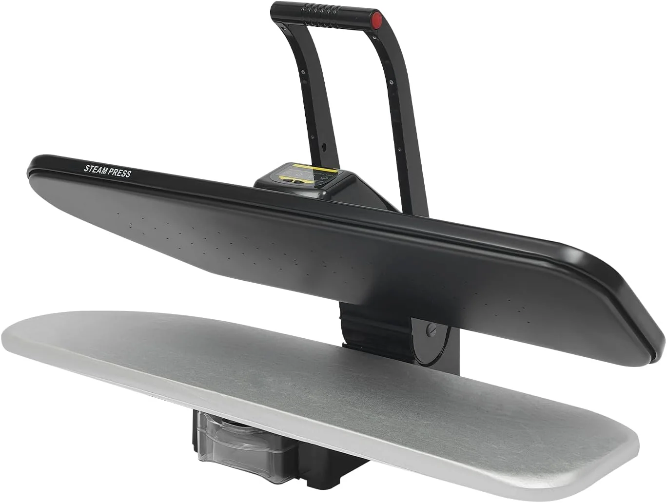 ATIVLB Bügelpressen, 36 Zoll, 1600 W, 1 L, Schwarz, Bügelpresse Dampfbügelpresse LCD-Bildschirm 5, 120 g/min Dampf