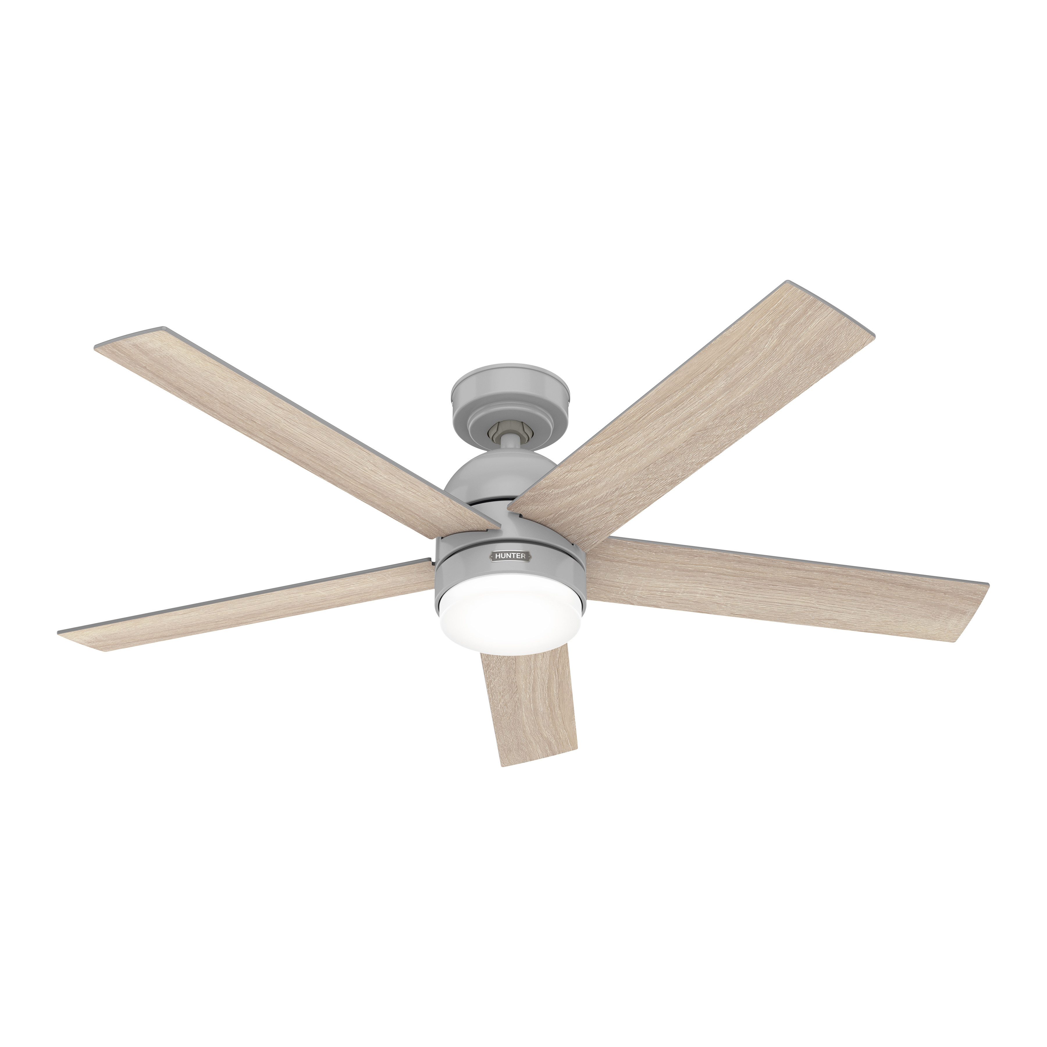 Deckenventilator Deckenventilator Giannis Grau mit LED & Fernbedienung