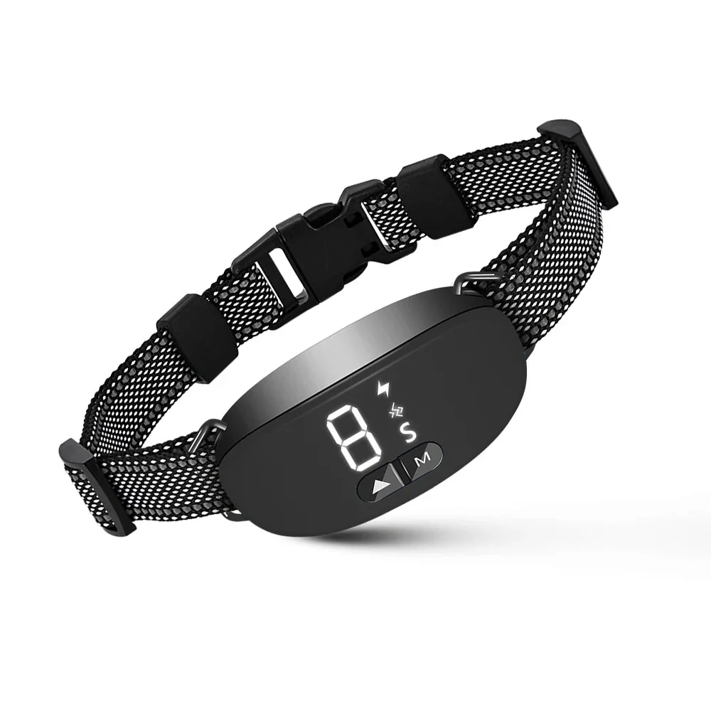 No-Shock Anti-Bark Dog Collar �C Beep & Vibration with Smart Detection & IP67 Waterproof