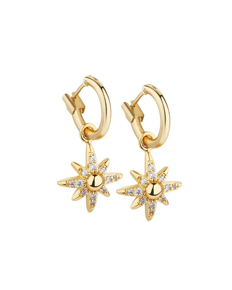 Newbridge Silverware Star Earrings