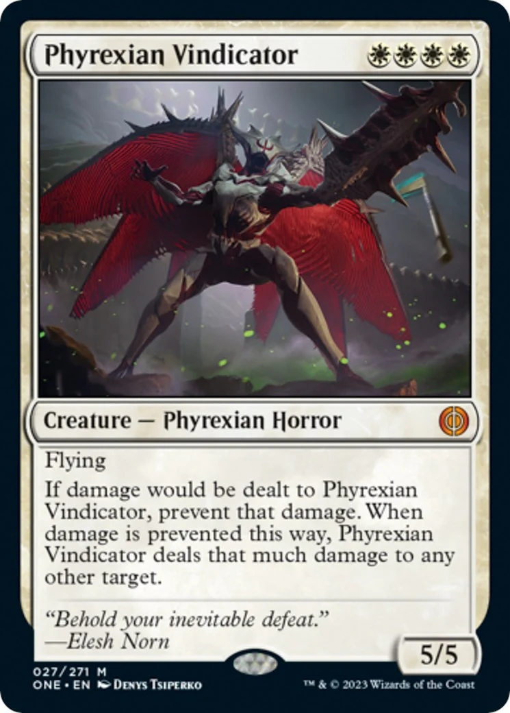 Phyrexian Vindicator (27) (Phyrexia: All Will Be One)