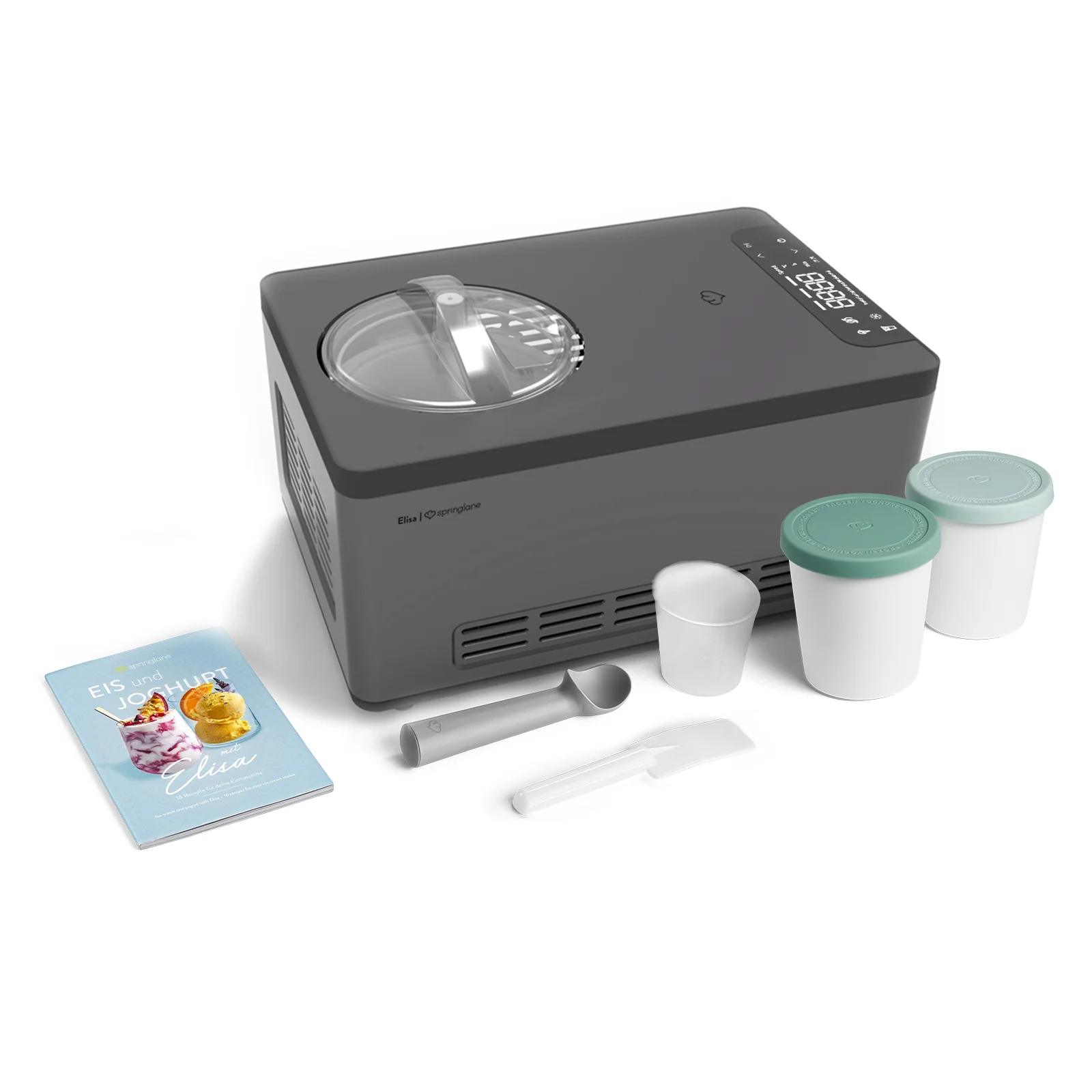 Macchina per il gelato Elisa 2,0 litri - Nero o Argento