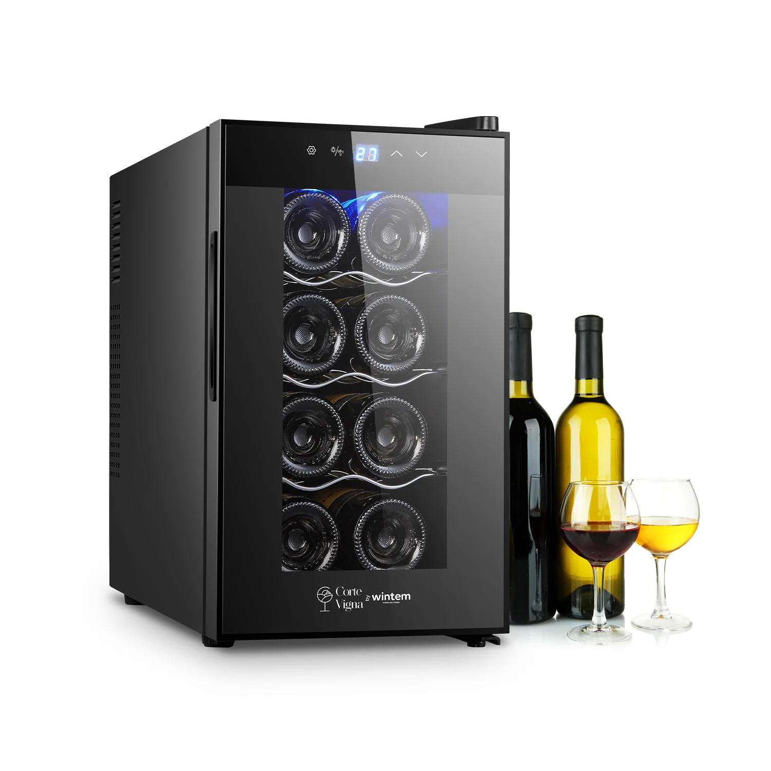Cantinetta Vino Frigo Per 8 Bottiglie Di Vino 25L