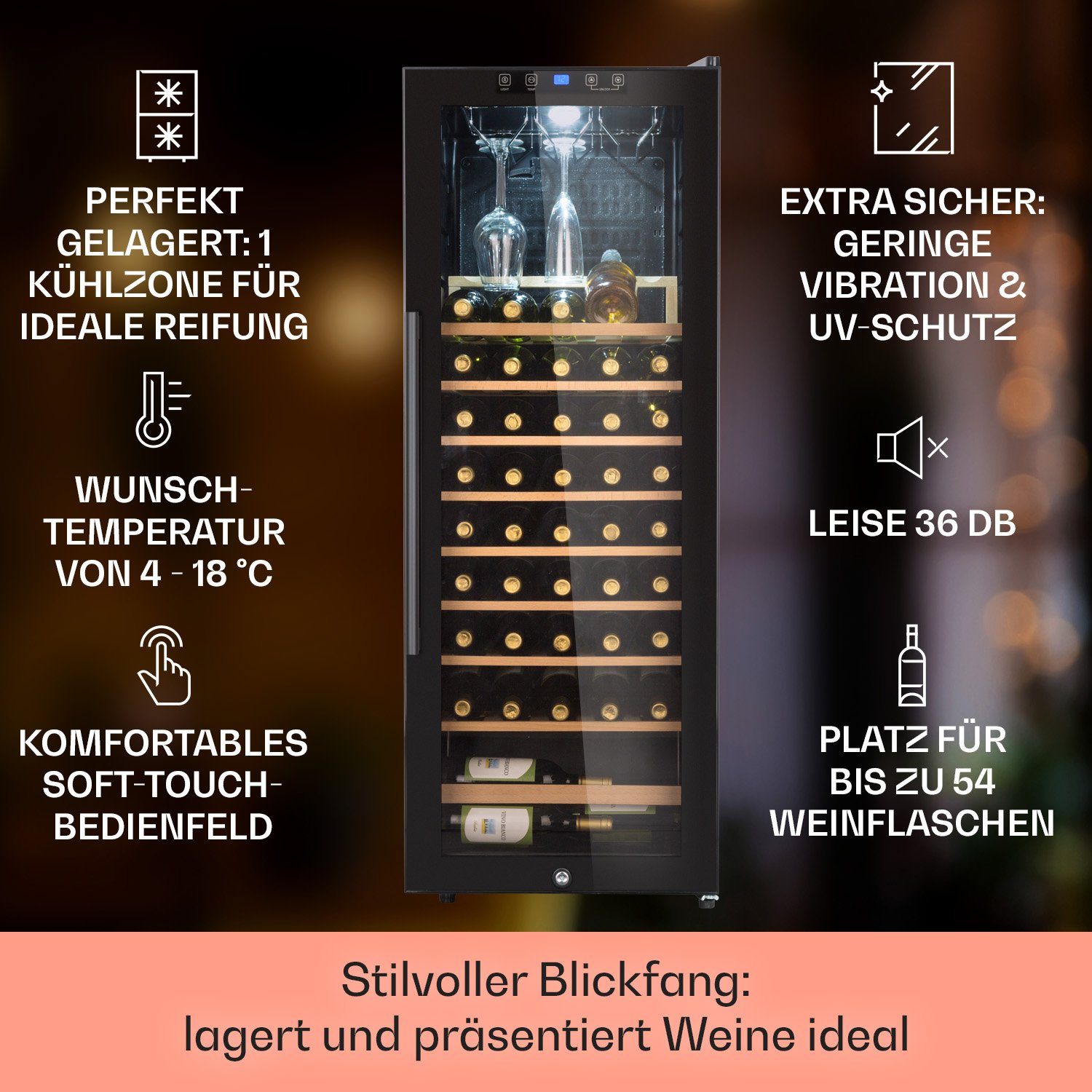 Weinkühlschrank Barossa 54 bottle Uno