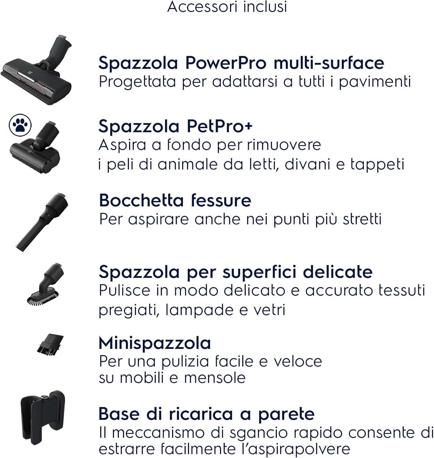 Electrolux Aspirapolvere Senza Filo, Serie Ultimate 700, 50 min di Autonomia, EP71AB14UG, Potente Aspirapolvere Portatile, Spazzola con Luci Guida, Spazzola per Spolverare, PetPro+, 80 dB, Urban Grey