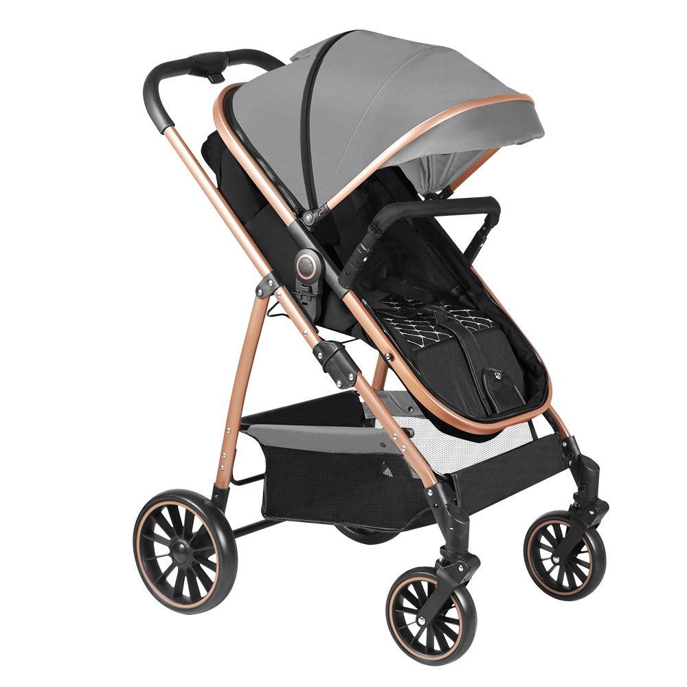 Kombi-Kinderwagen Kinderwagen Buggy 3 in 1, Folding, Reclining Position