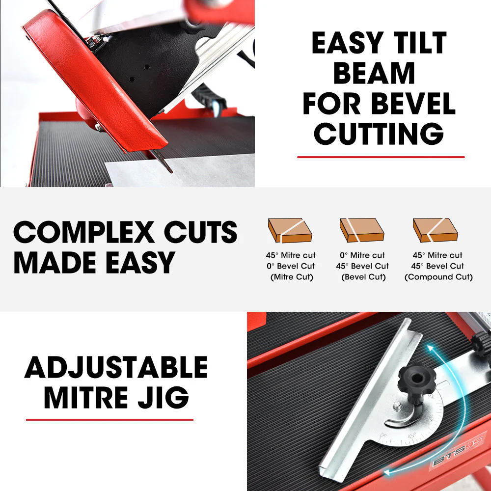 BAUMR-AG 800W Electric Tile Saw Cutter with 200mm (8