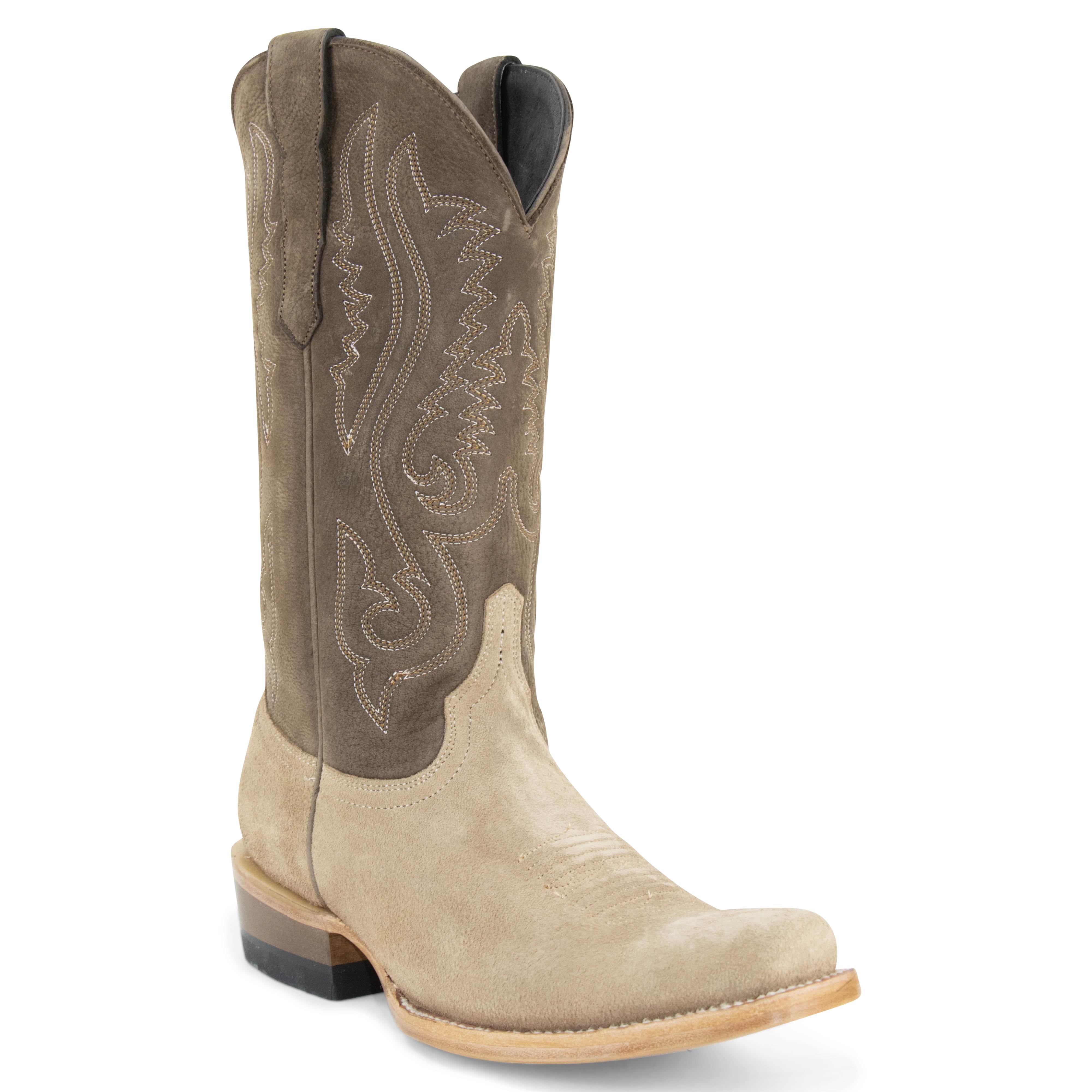 Resistol Boots Sand Roughout Cutter Toe