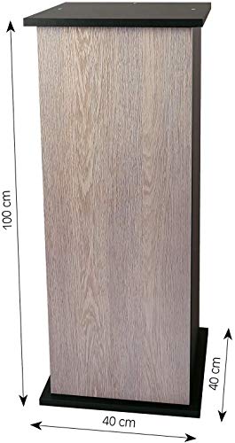 sera Mobile Base 100 cm con Anta Silver Oak per Scaper Cube : Amazon.it: Prodotti per animali domestici