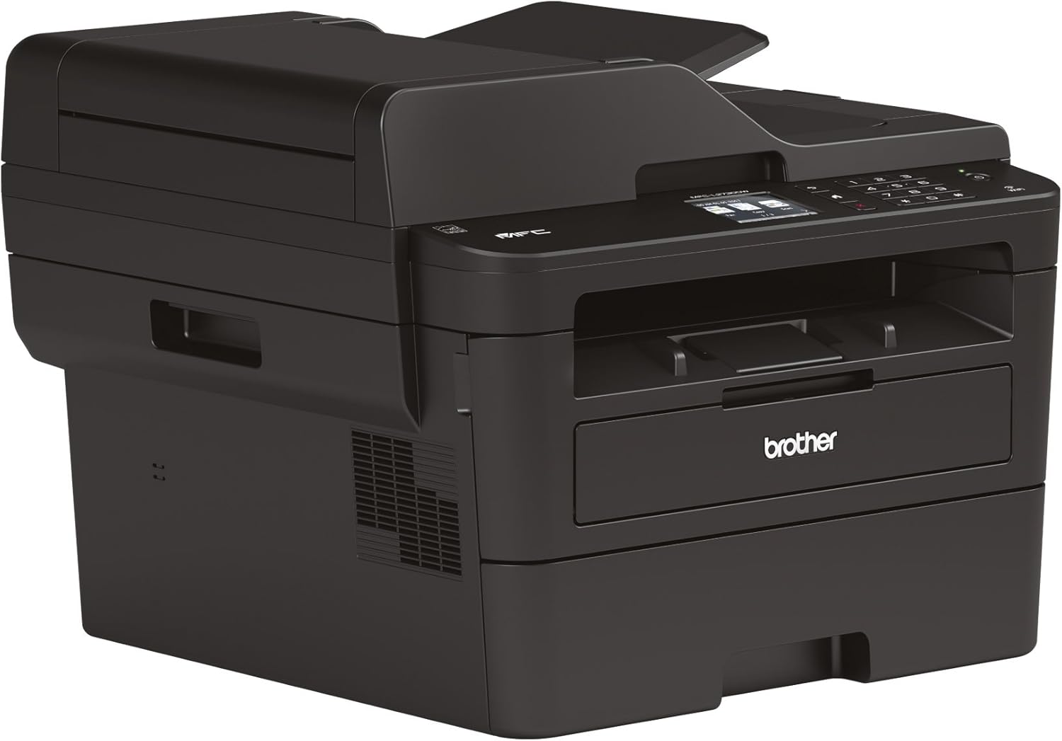 Brother MFC-L2835DW | 4-in-1-Multifunktionsdrucker (Drucken/Scan/Kopieren/Faxen) Laserdrucker Monochrom – WLAN & Ethernet – Dokumentenzuführung (ADF) für 50 Blatt – Druckgeschwindigkeit von 32 Seiten