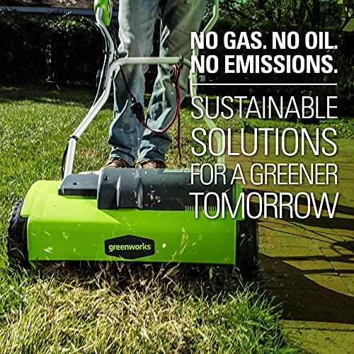 2025 Greenworks Scarificatore elettrico da 14