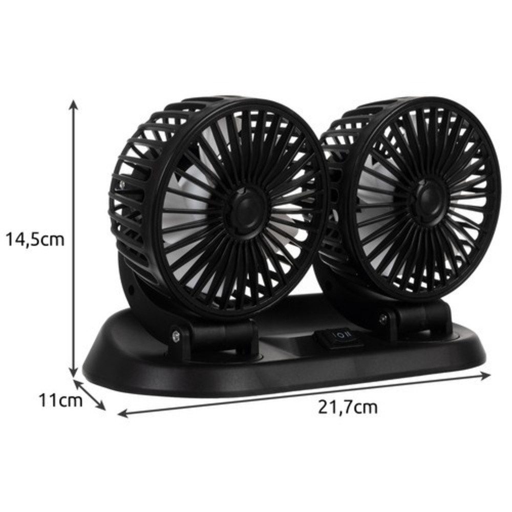 Standventilator Mini Auto Ventilator Doppellüfter