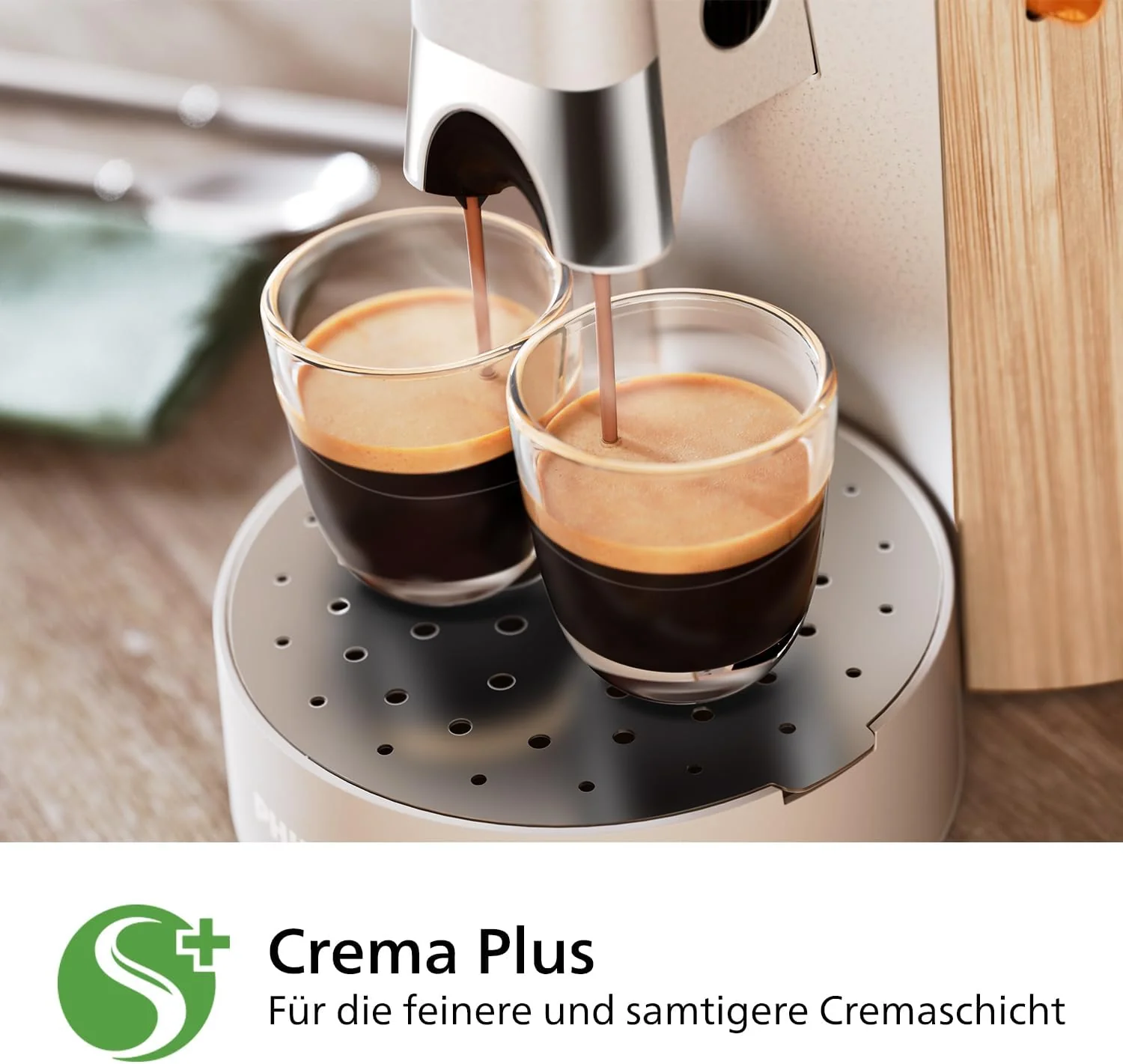 Philips Senseo Select CSA240/20 Koffiepadapparaat (koffiesterktekeuze Plus, memo-functie, van gerecycled plastic), Zwart Eco