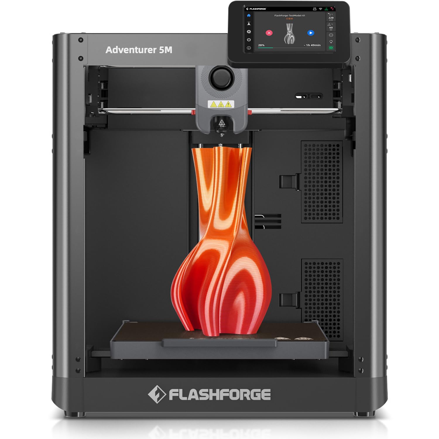 Flashforge Adventurer 5M 3D Drucker Vollautokalibrierung 600mm pro Sekunde Vollmetall CoreXY 220x220x220mm