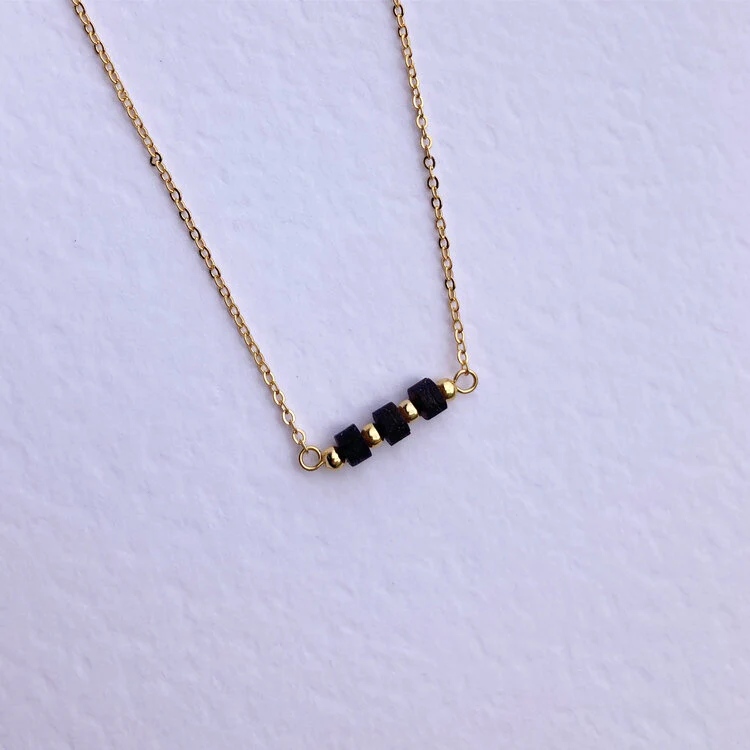 Deeca 18kt Gold Plated Beaded Necklace