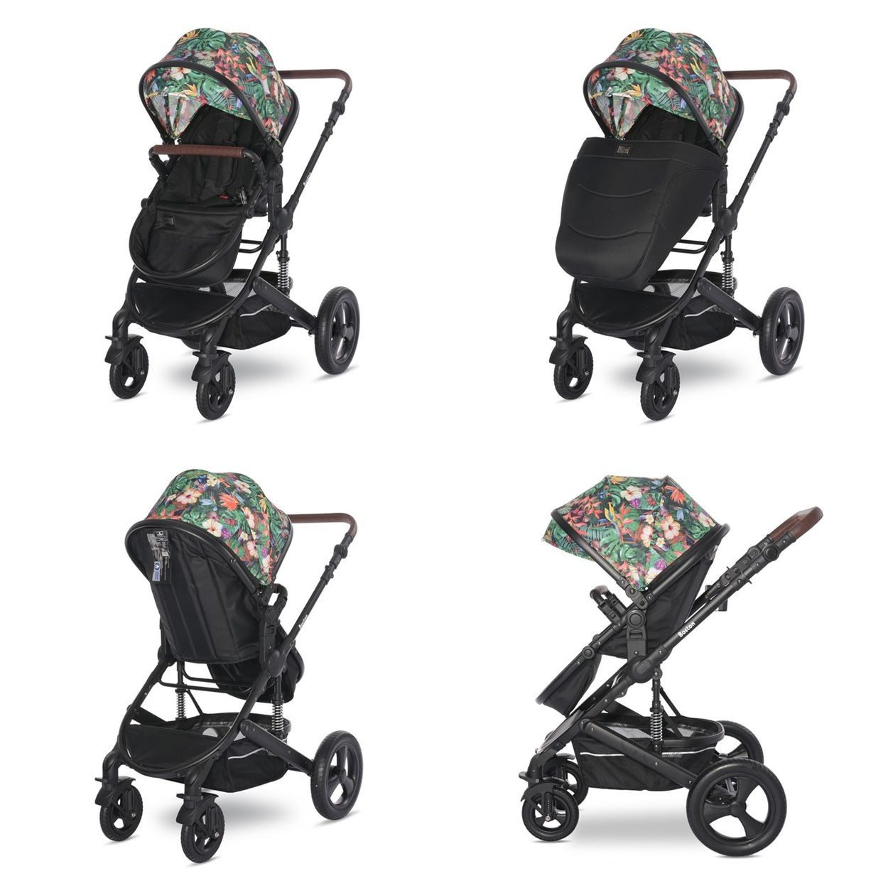 Kombi-Kinderwagen Kombikinderwagen Boston 2 in 1