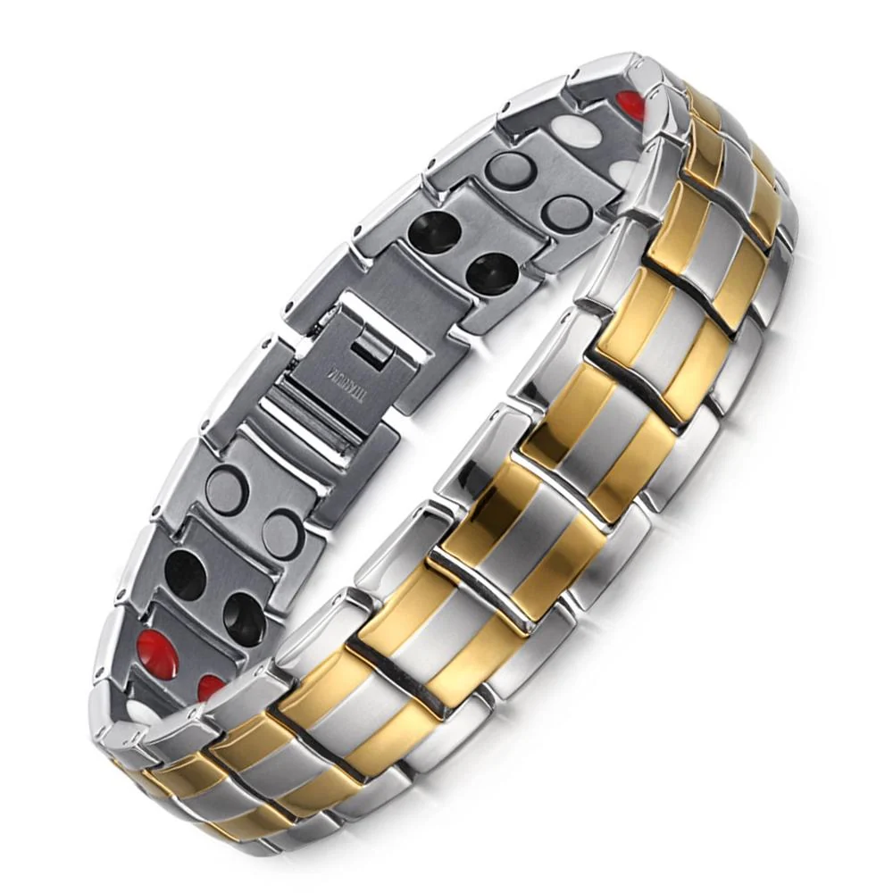 Magnetic Bracelet �?Men Magnetic Bracelets �?Rainso Magnetic Bracelet