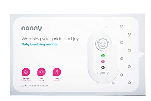 Nanny Monitor Respiratorio   Osservando Il Movimento   Bianco : Amazon.it: Prima infanzia