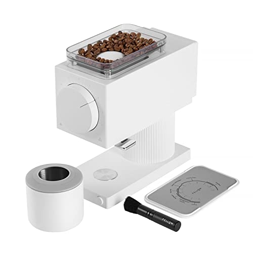 Macinacaffè Fellow Ode – Macinacaffè a macine – Macina chicchi di caffè con 31 impostazioni per caffè a gocce, pressatura francese e preparazione a freddo – Bianco opaco : Amazon.it: Casa e cucina